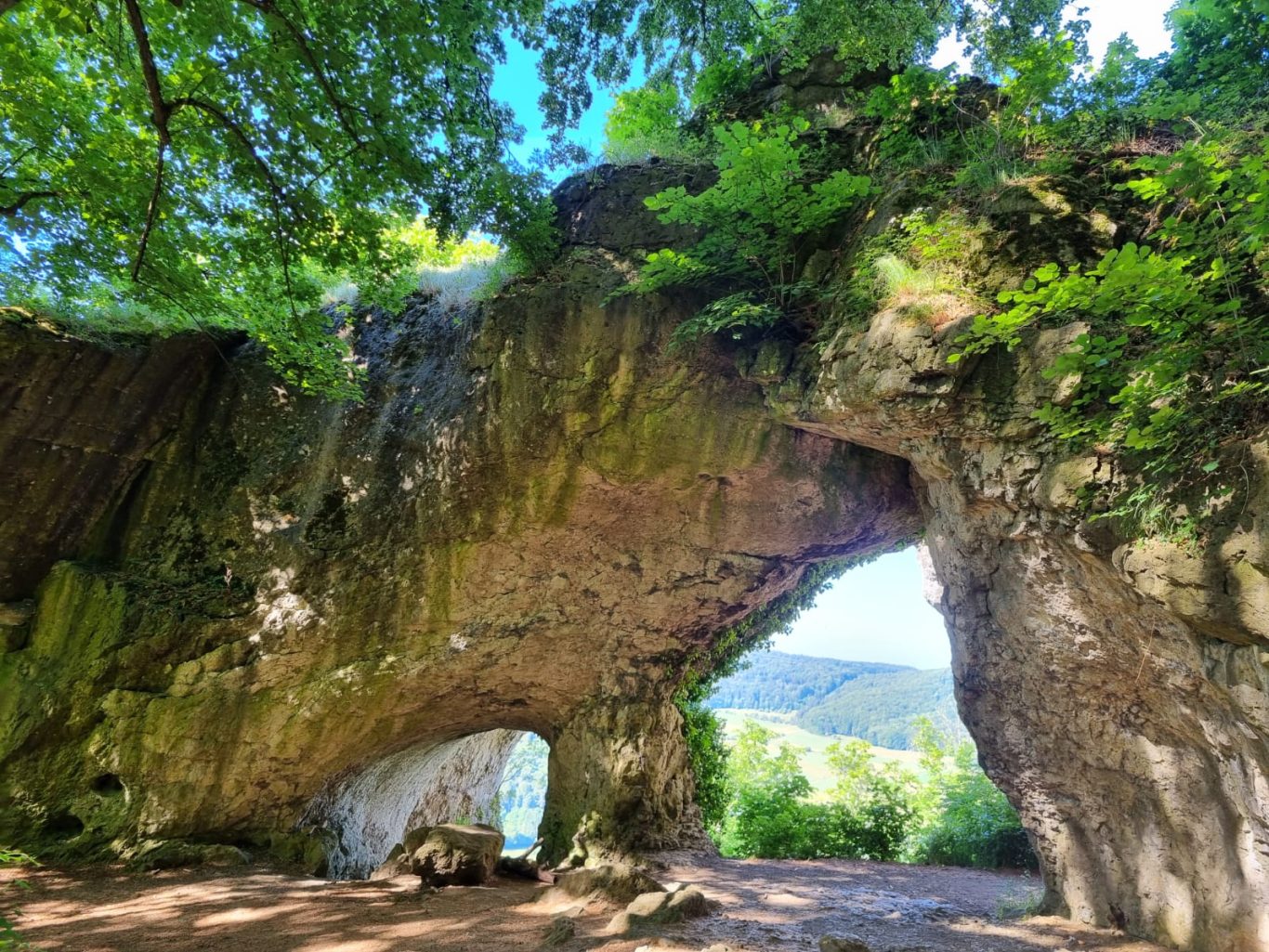 Hohler Fels über Happurg 1000 HMR